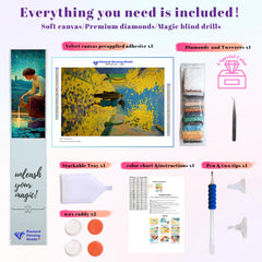 Impasto Golden Path Couple