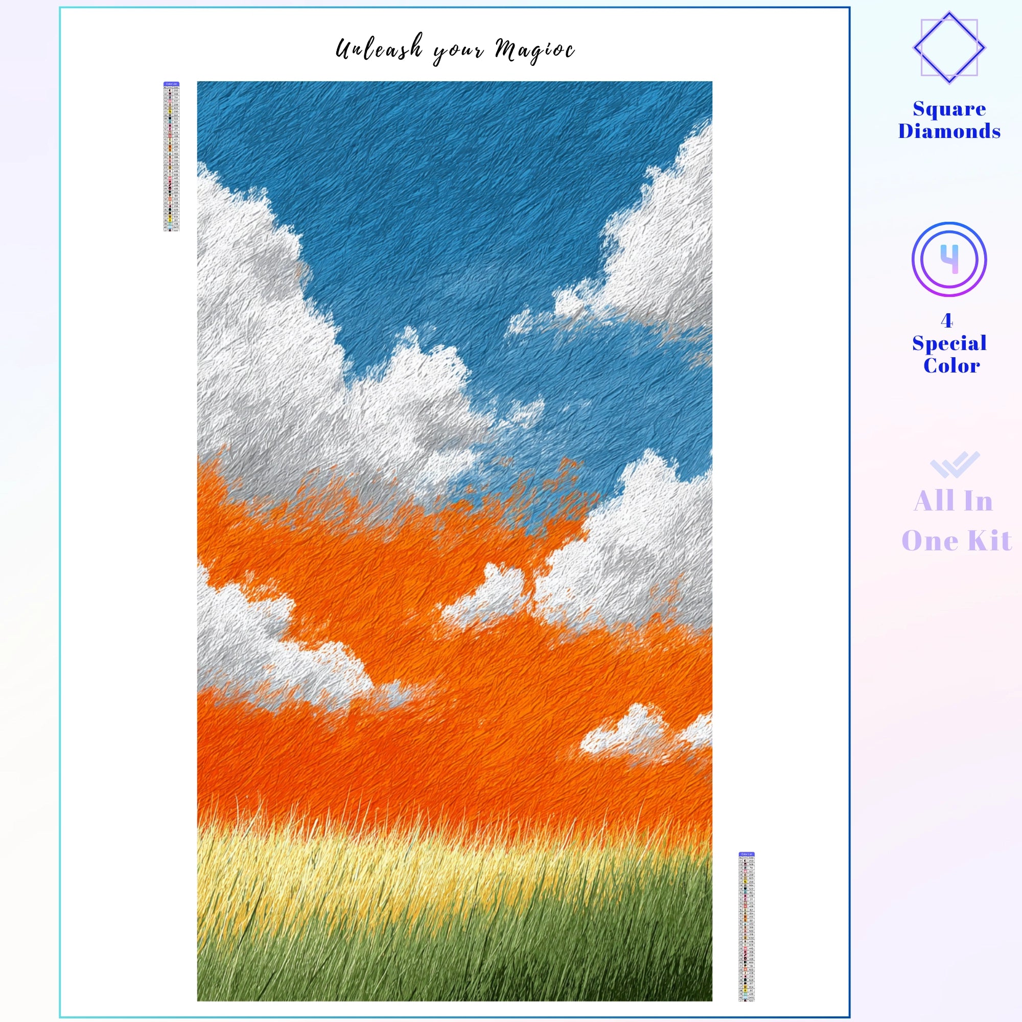 Impasto Sky Contrast Field