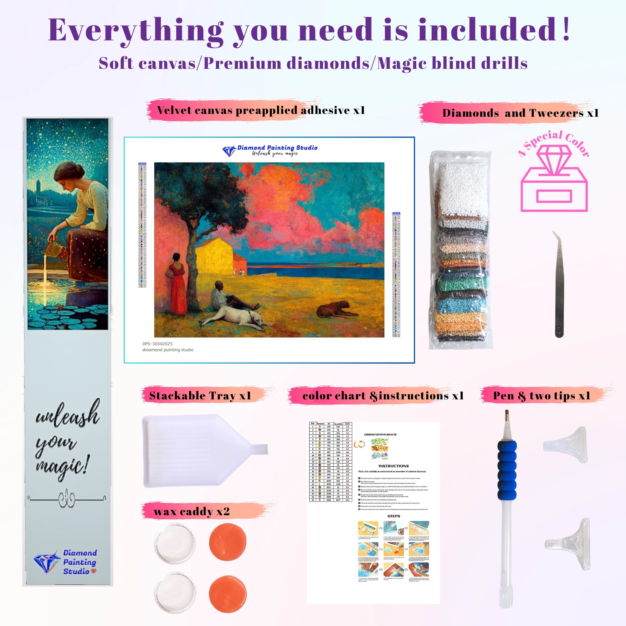 Impressionist Sunset Coast Rest