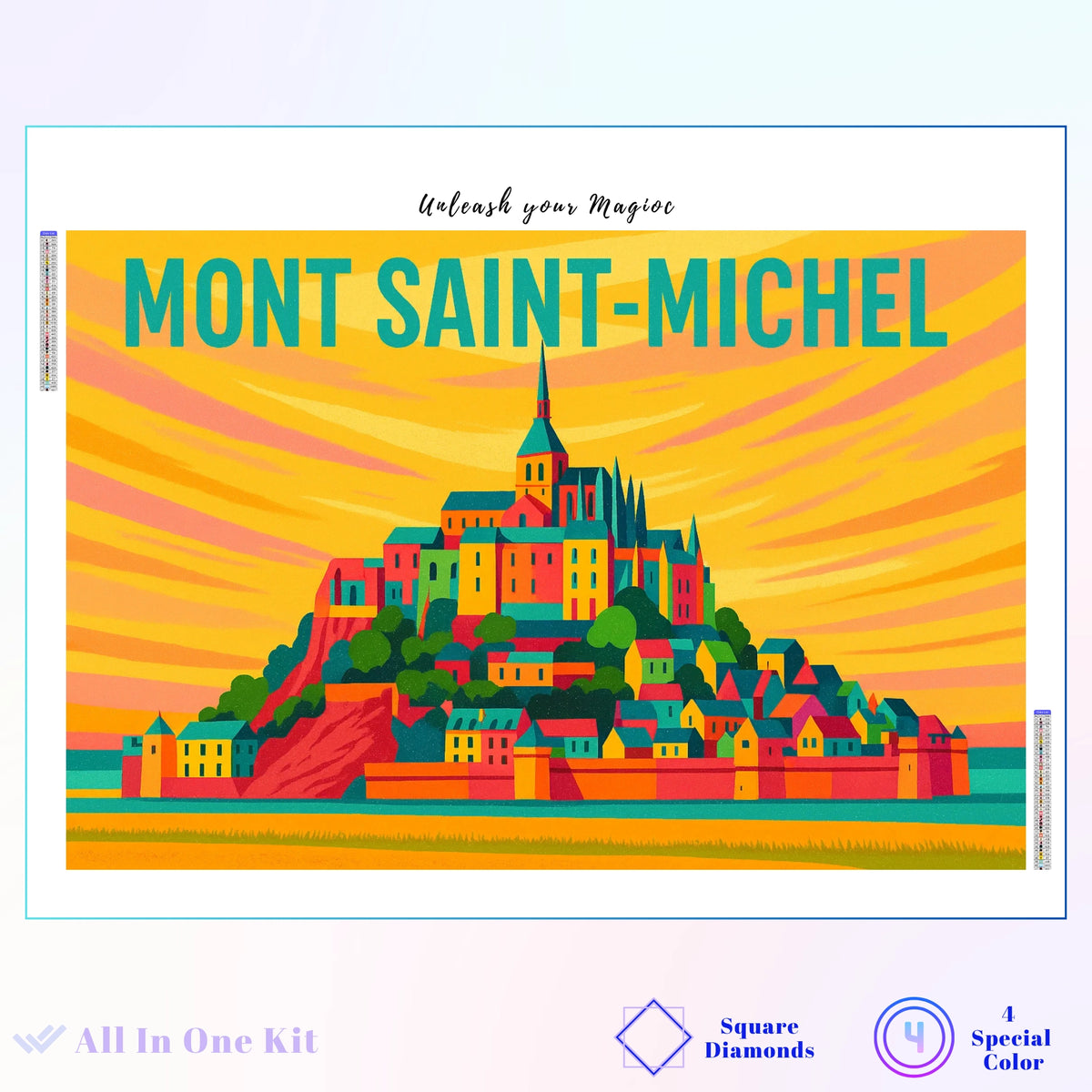 Mont Saint Michel Sunset