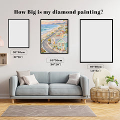 Pastel Beach Cottage Coast