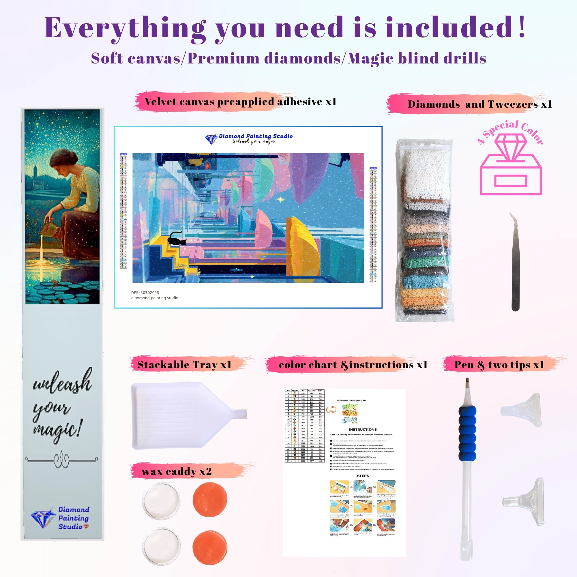 Pastel Rainy Alley Cat