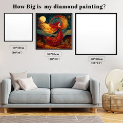 Phoenix Angel Night Impasto