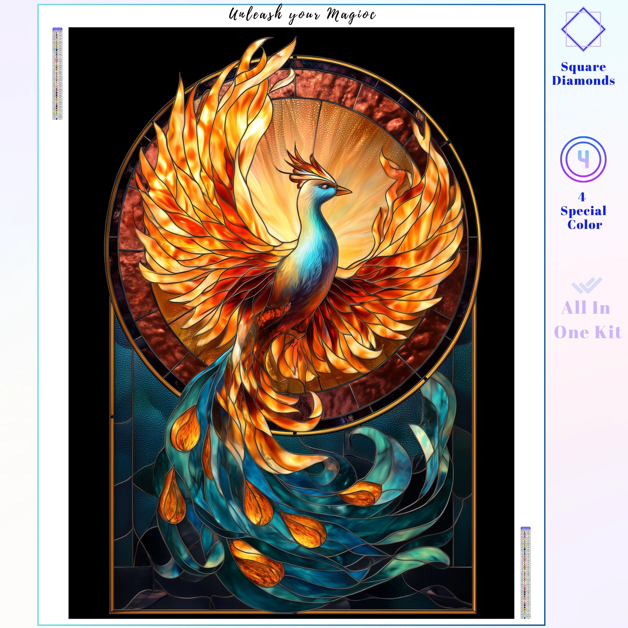 Phoenix Cosmic Flame