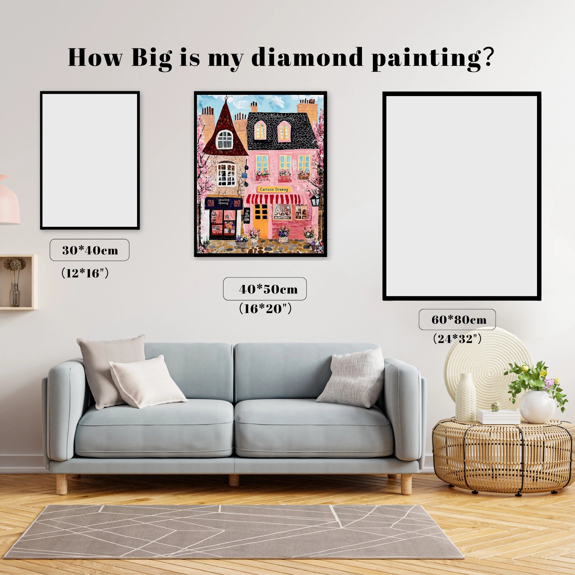 Pink Cartoon Drawing Shop