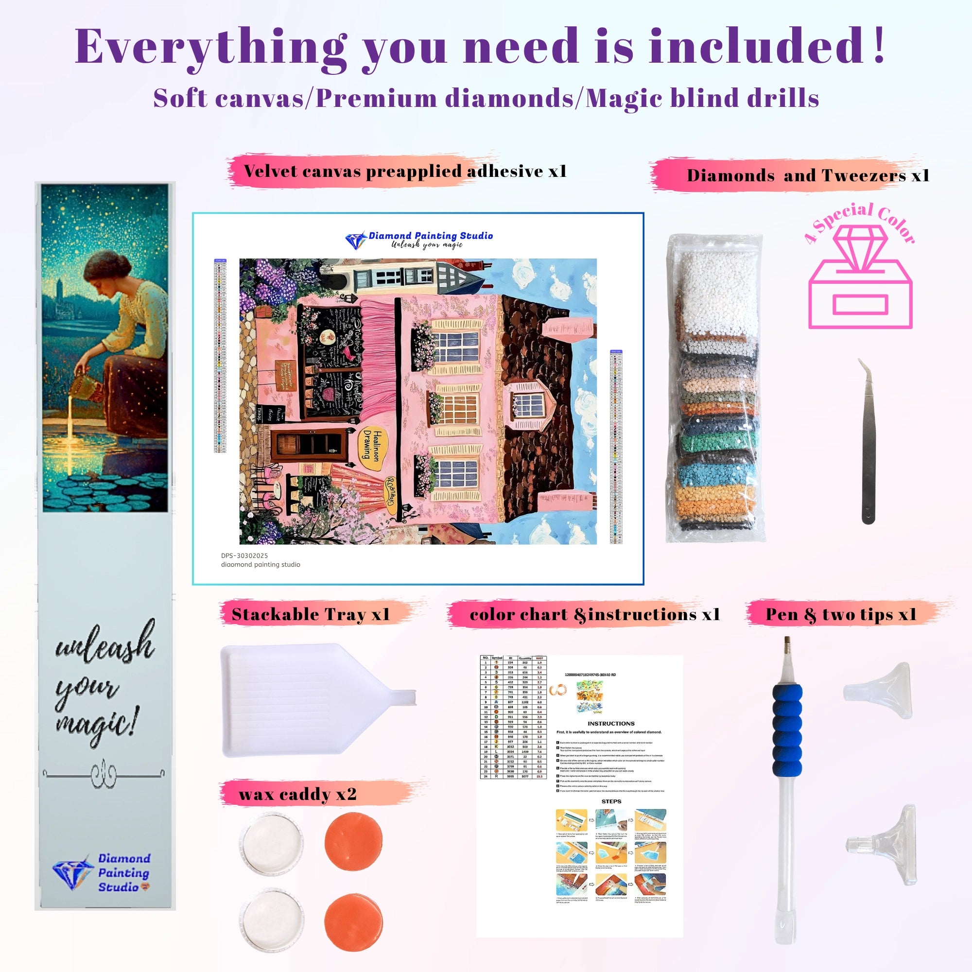 Pink Healer Drawing Cafe