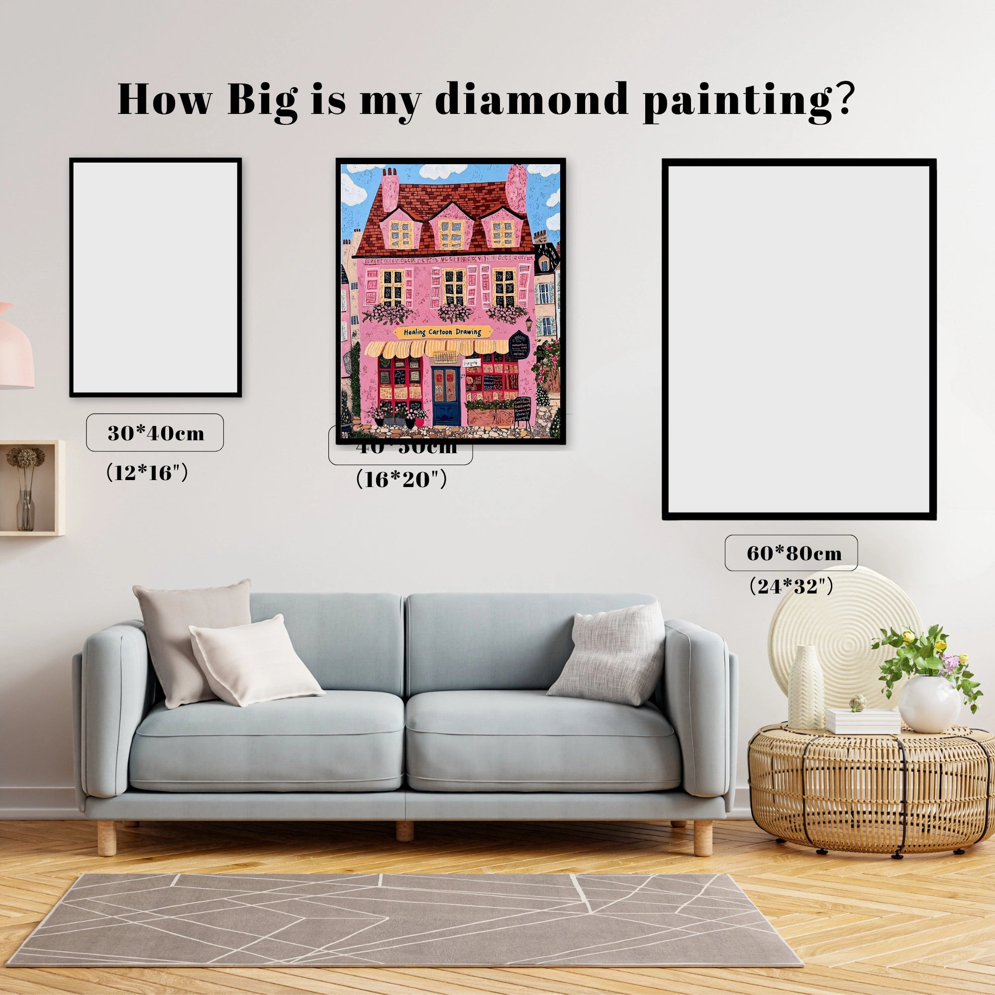 Pink Townhouse Drawing Studio