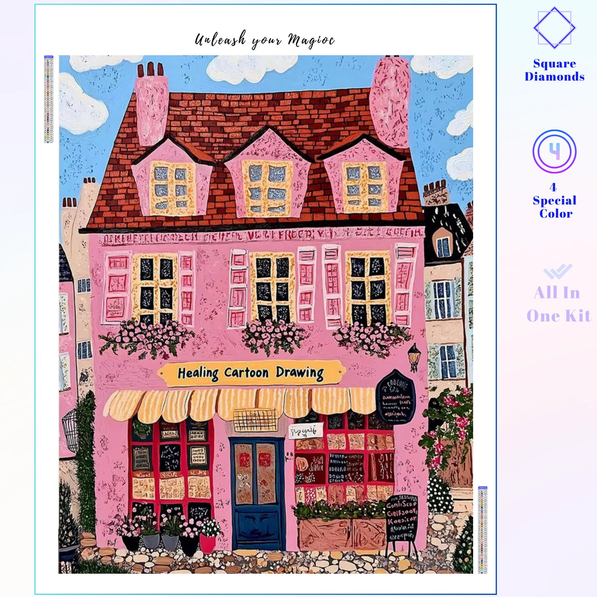 Pink Townhouse Drawing Studio