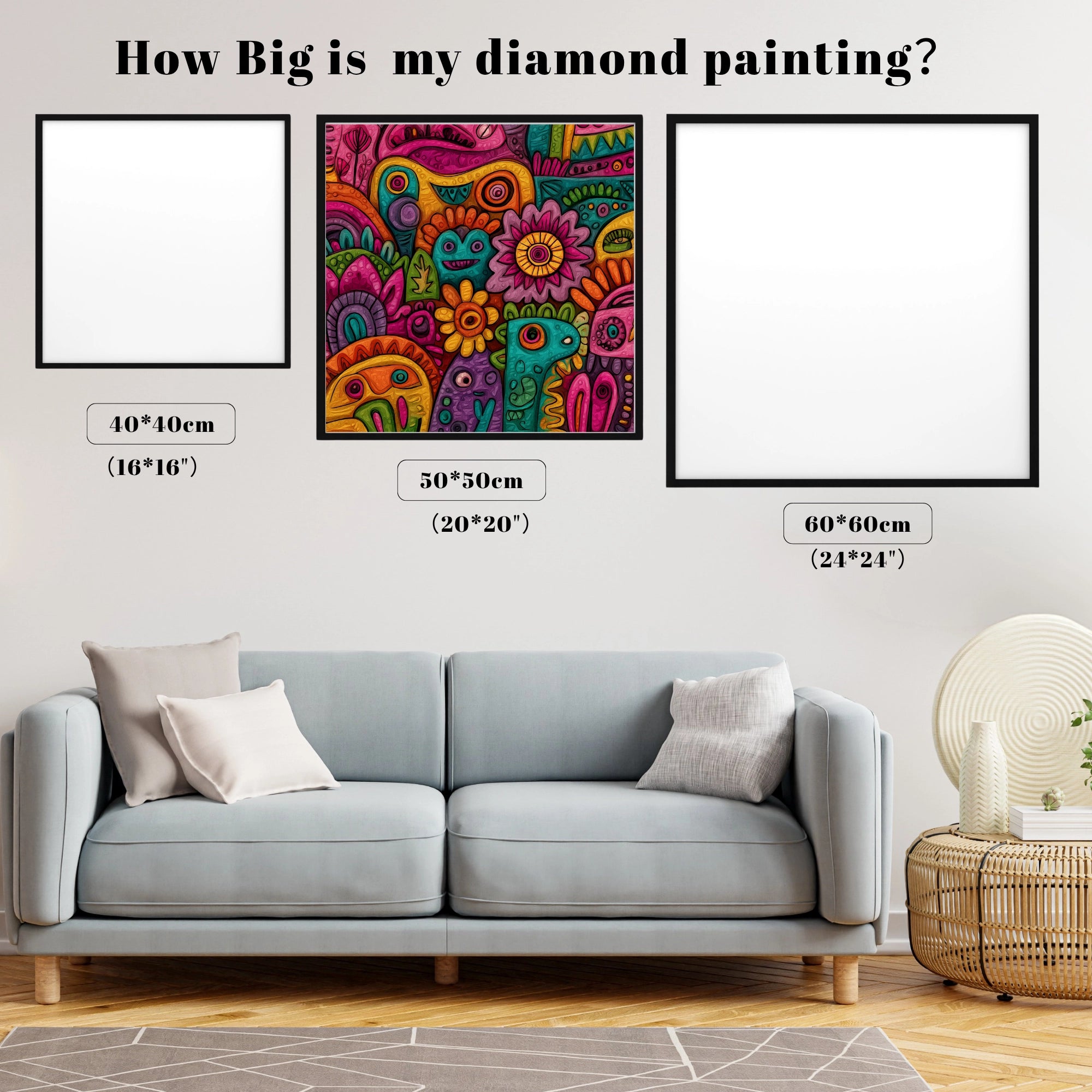 Psychedelic Doodle Monster Chaos