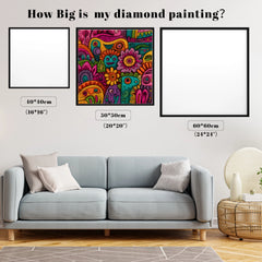 Psychedelic Doodle Monster Chaos