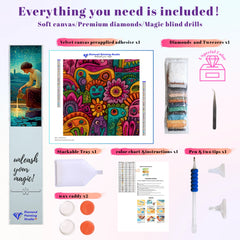 Psychedelic Doodle Monster Chaos