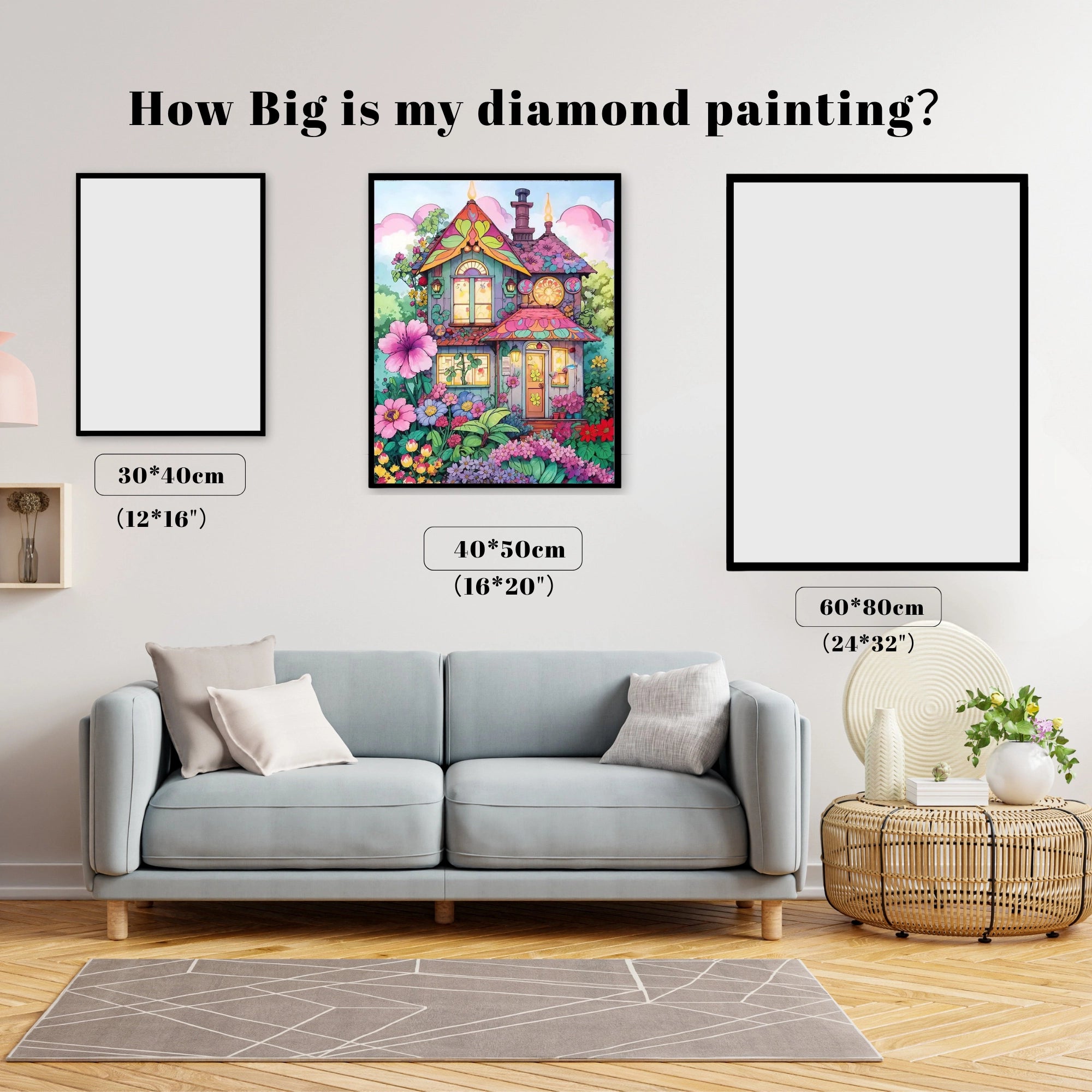 Psychedelic Floral Cottage Bloom