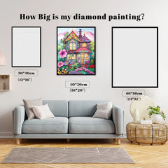 Psychedelic Floral Cottage Bloom