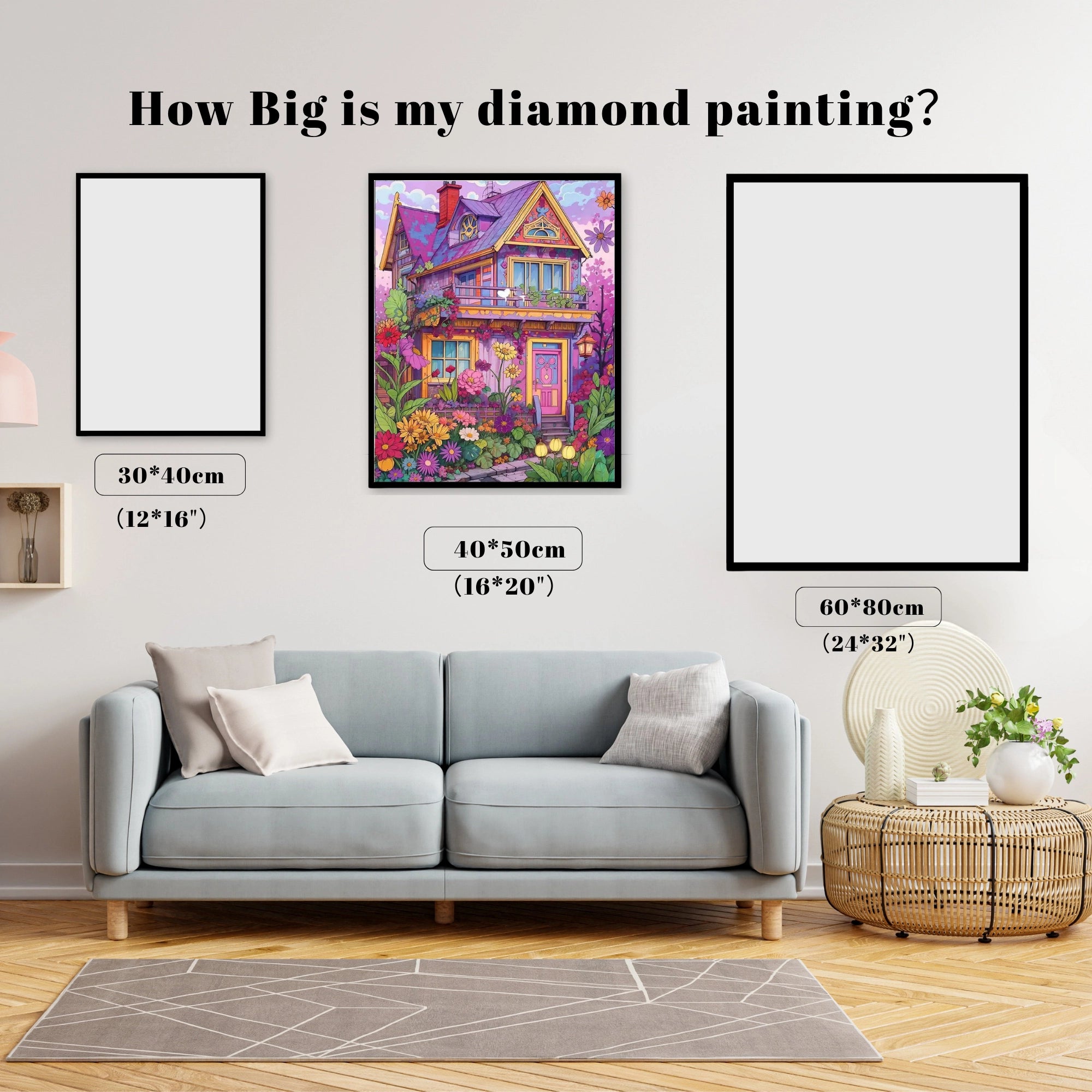 Psychedelic Floral Dream Home