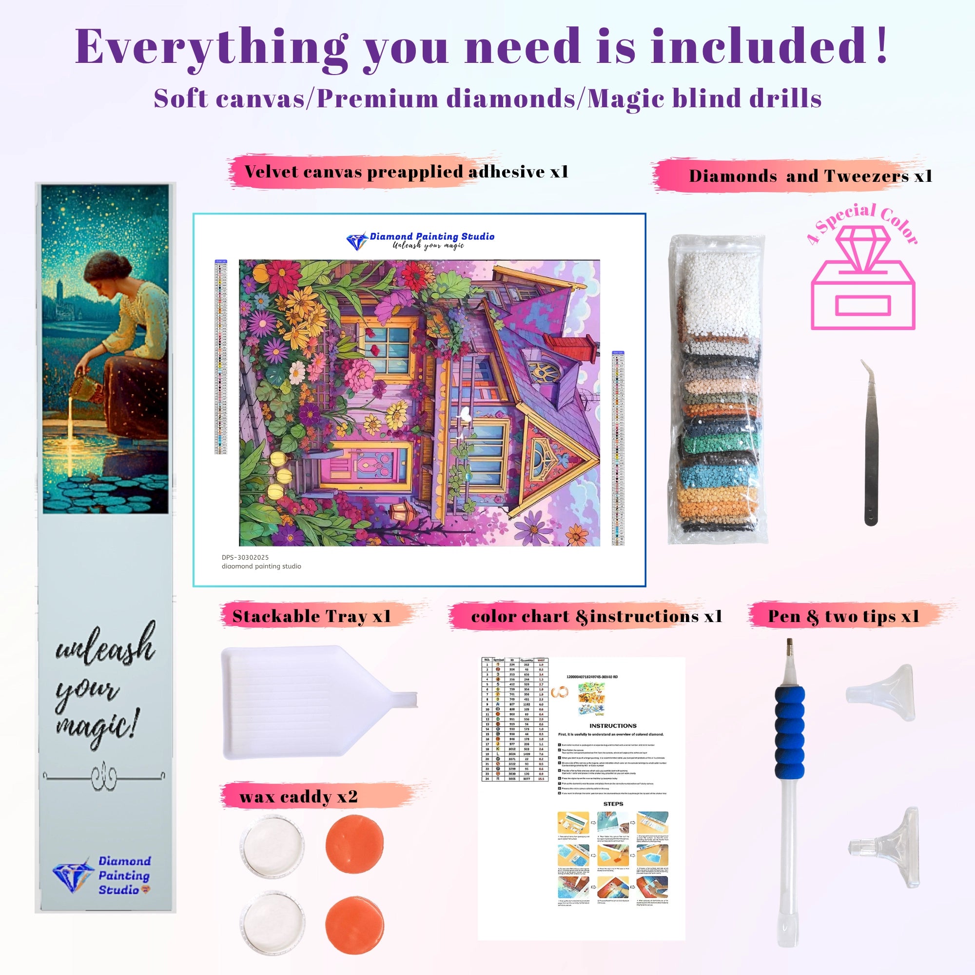 Psychedelic Floral Dream Home