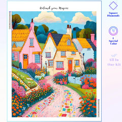 Rainbow Cottage Flower Path