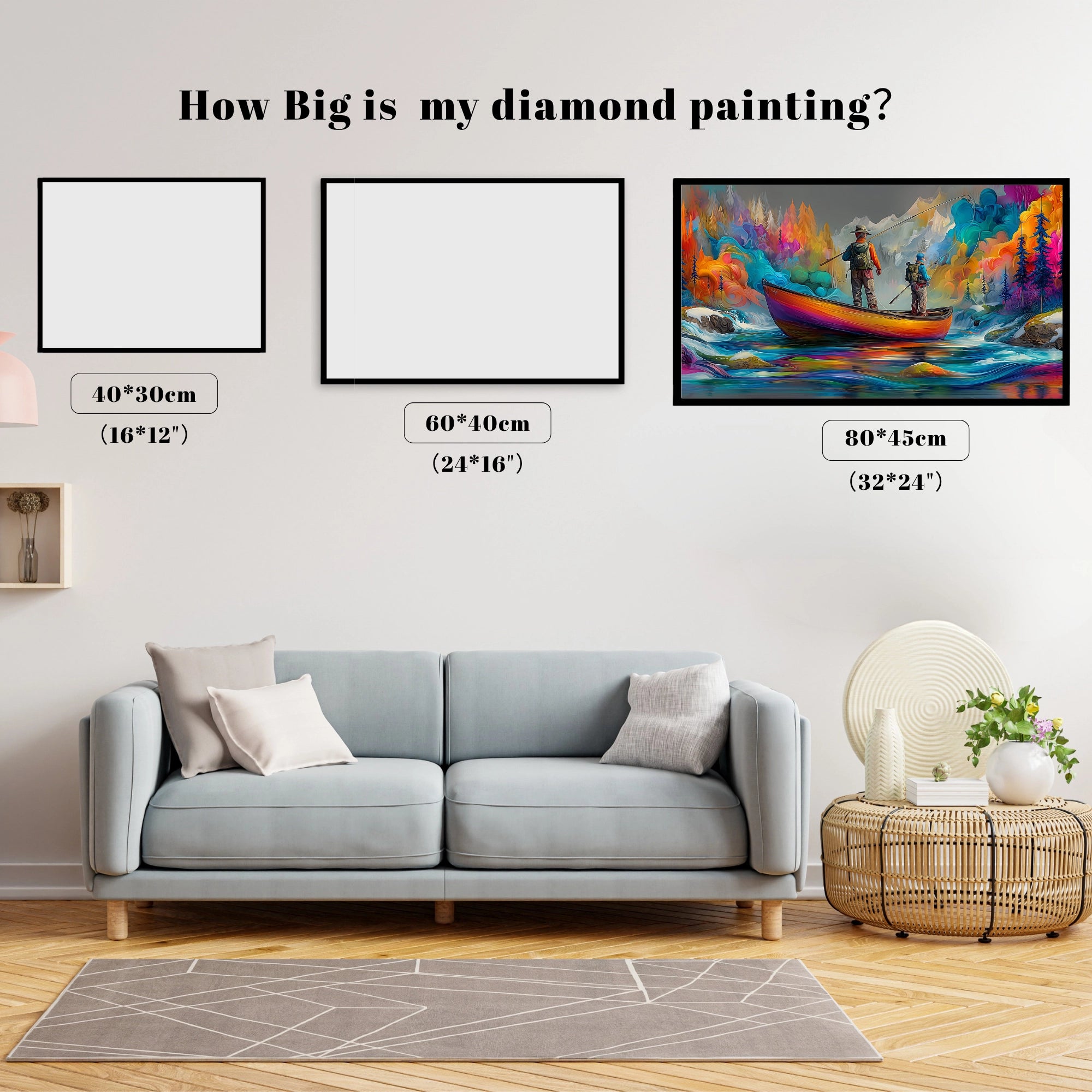 Rainbow River Fishermen Fantasy