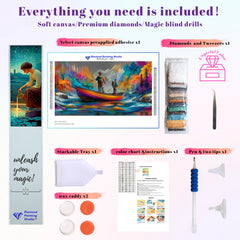 Rainbow River Fishermen Fantasy