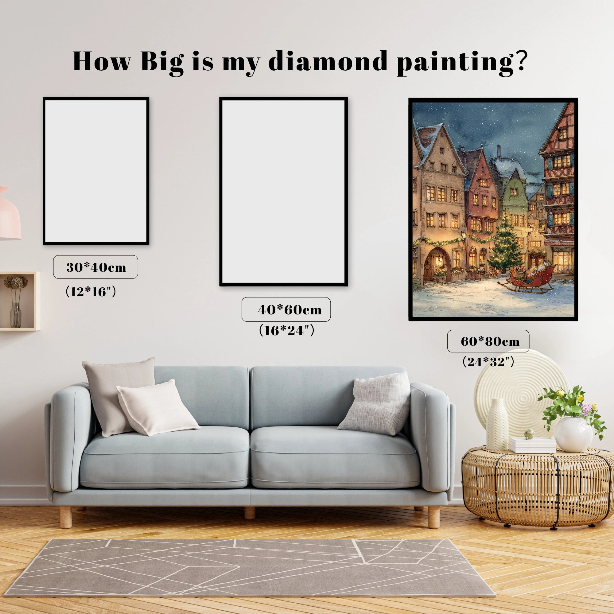 Santa's Sleigh European Village