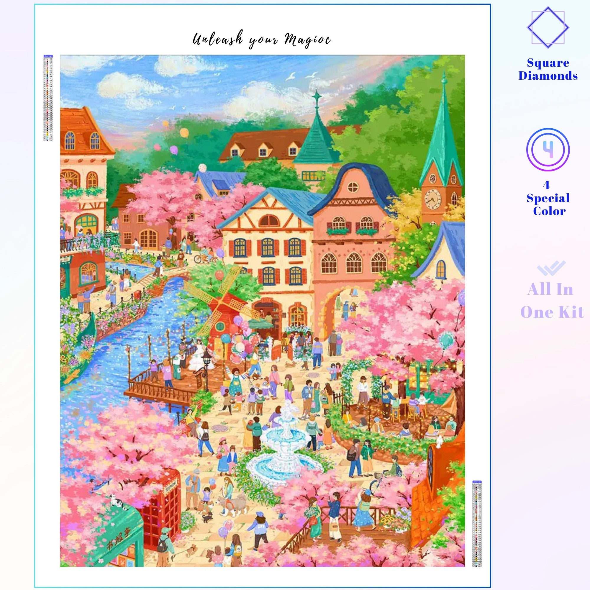 Spring Festival Village Canal