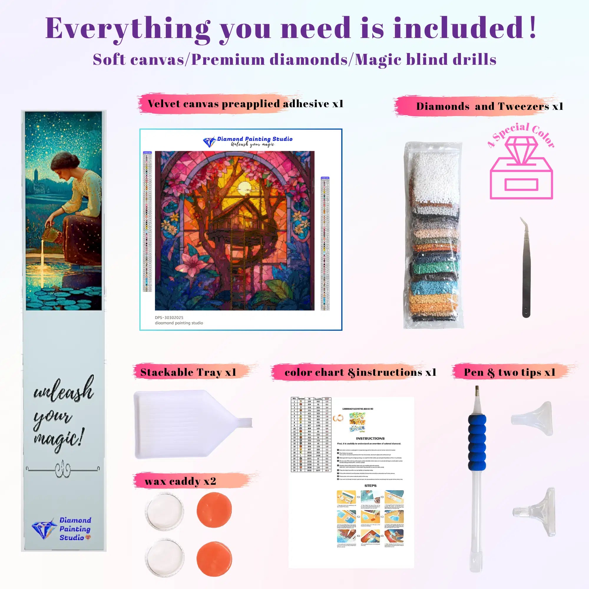 Stained Glass Treehouse Dreams