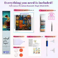 Stained Glass Victorian Home