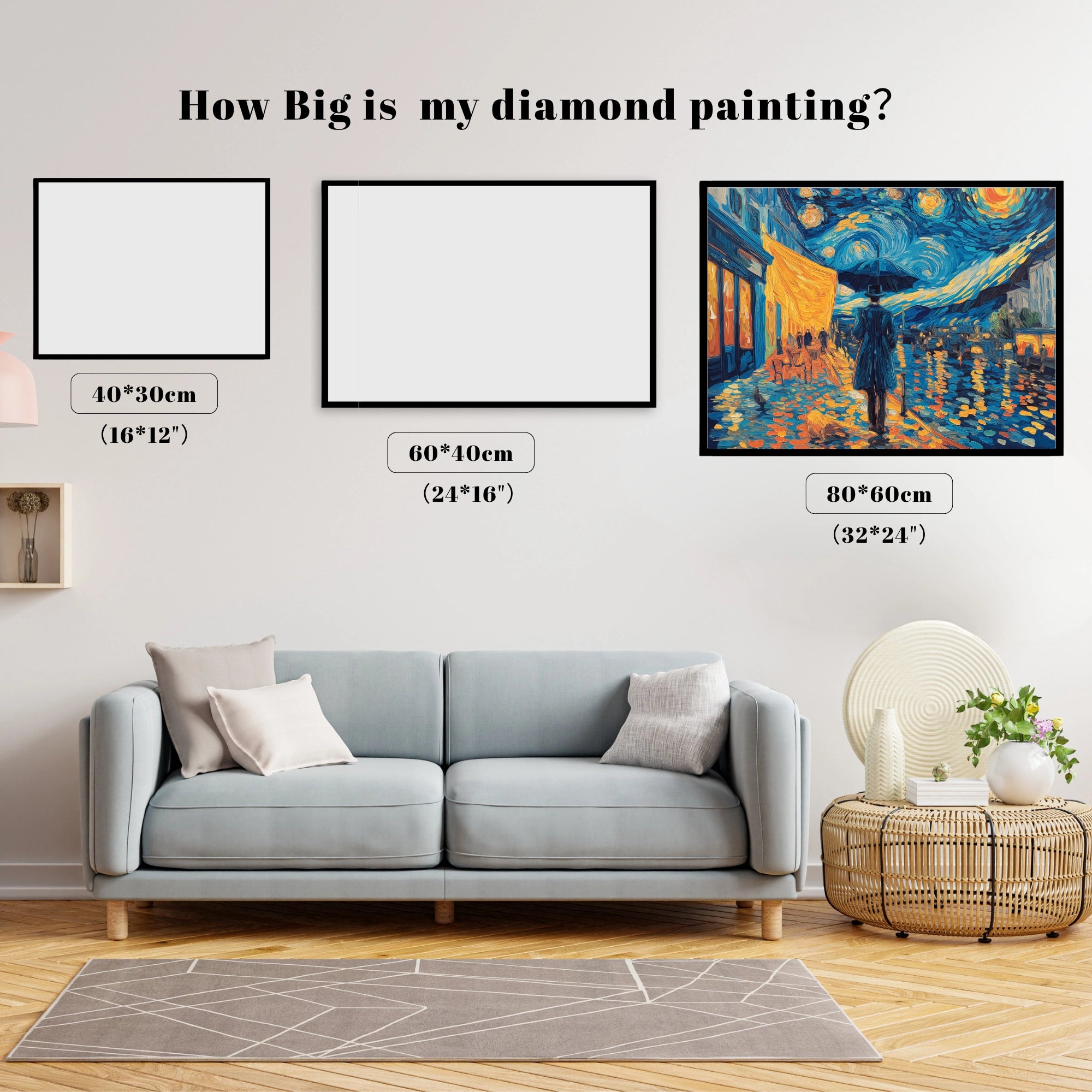 Starry Night City Walk Rain