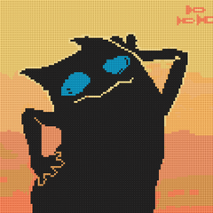 Charming and sassy diamond painting featuring a stylish animal character with attitude — perfect for DIY beginners and bold personality décor.