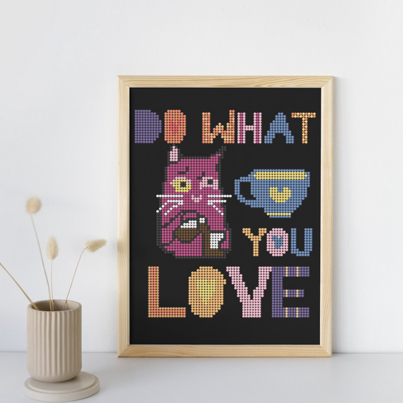 Do What You Love Cat