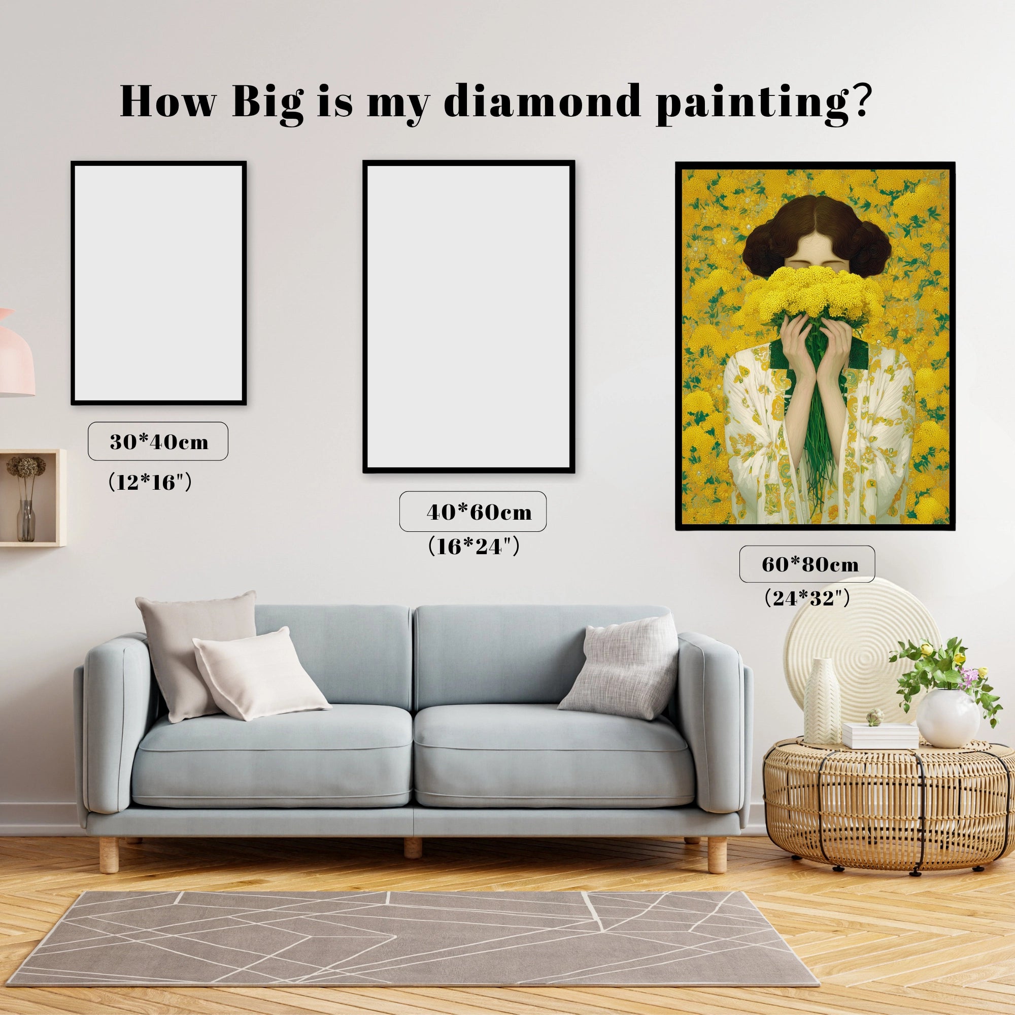 Yellow Flower Serenity Portrait